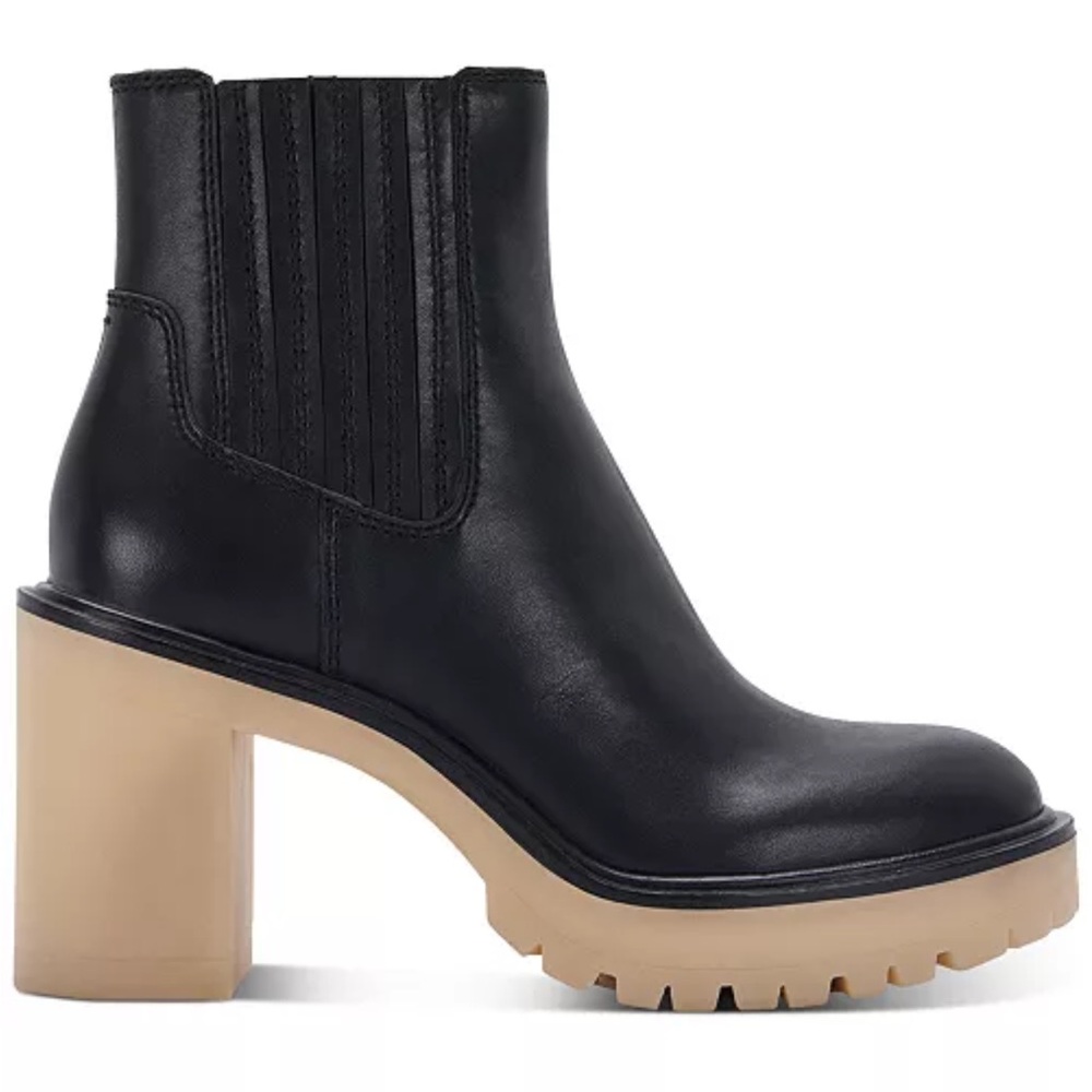 Dolce Vita Chelsea Heeled Booties Sz 9